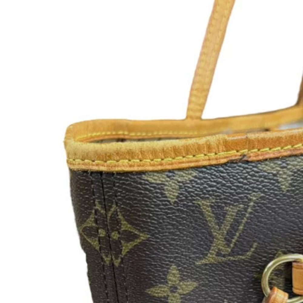 Louis Vuitton Monogram Tote Neverfull Canvas Brown Bag - Picture 7 of 8